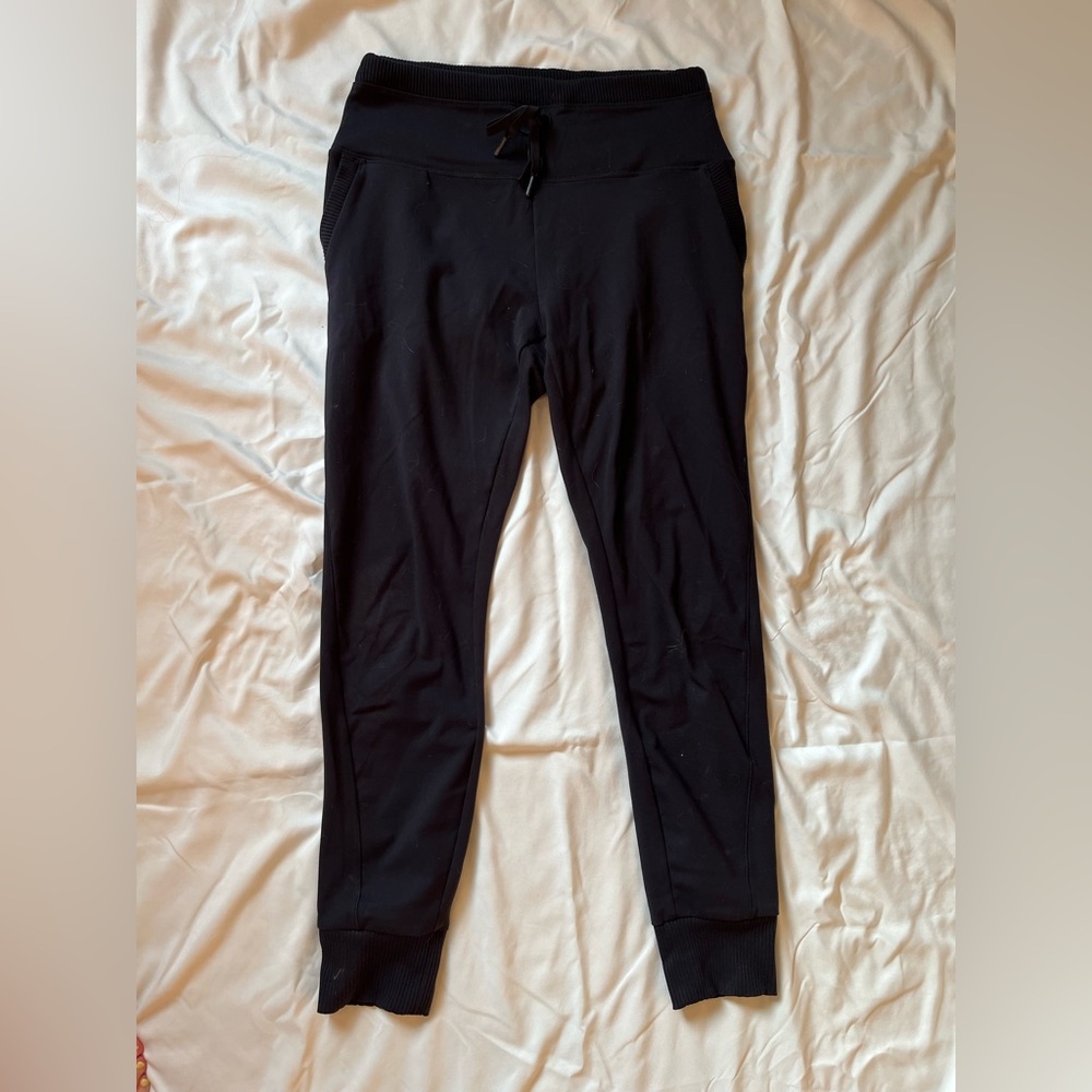 Avalanche Thick Black Joggers